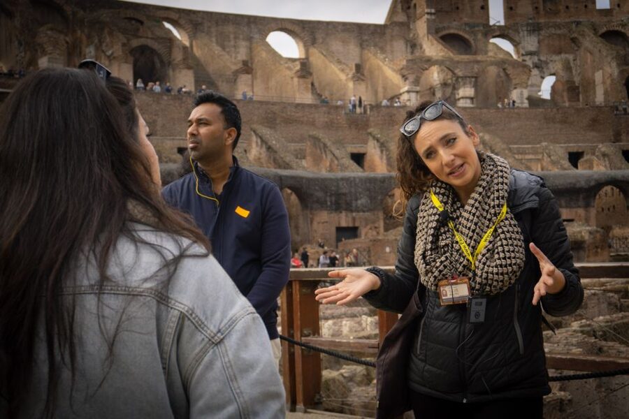 Rome: Colosseum, Arena & Ancient City Guided Tour - Entering the Colosseum Arena Floor With Timed Entry
