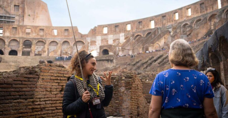 Rome: Colosseum, Arena & Ancient City Guided Tour - Meeting at the Arch of Constantine, Then Handling the Route Twist