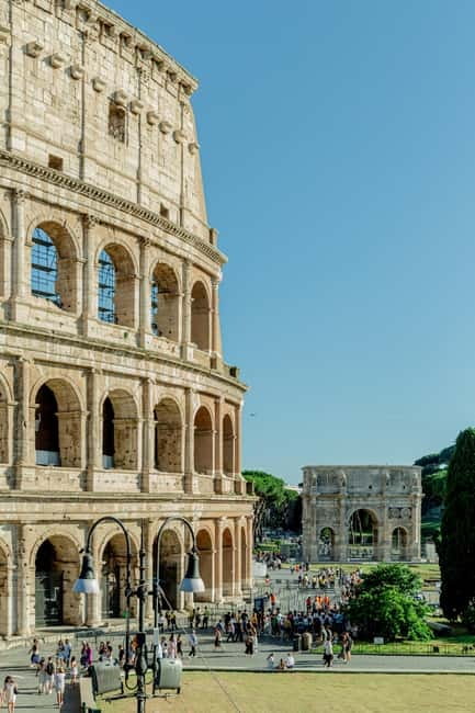 Rome: Colosseum Arena Floor Access & Roman Forum Tour - Starting at the Arch of Constantine and staying on schedule