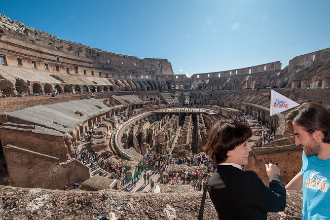 Rome: Colosseum Arena Floor, Roman Forum and Palatine Hill Tour - How the Small Group and Audio Set Works in Real Life