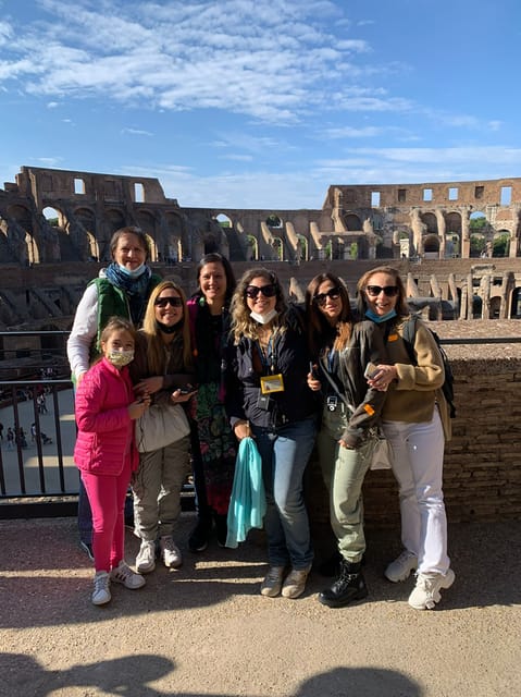 Rome: Colosseum Arena Floor, Roman Forum & Palatine 10 pax - Price and logistics: what you get for $36 per person