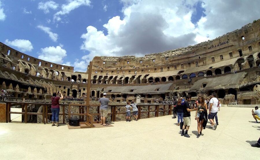 Rome: Colosseum Arena Guided Tour with Roman Forum Option - The Colosseum Arena Floor Part: Stories You Can See