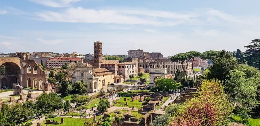 Rome: Colosseum Arena, Palatine Hill & Forum Guided Tour - Palatine Hill in a Short Guided Window
