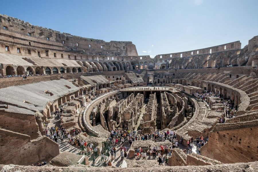 Rome: Colosseum Arena, Roman Forum & Palatine Tour - Colosseum Arena Floor: Gladiator life, training stories, and the engineering beneath the sand