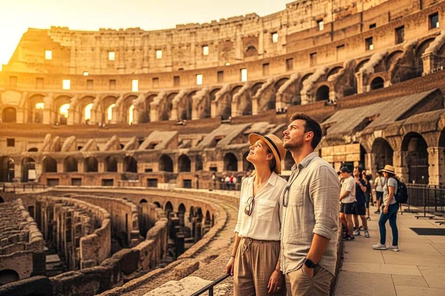 Rome: Colosseum Arena Twilight Tour & Imperial Forum Visit - Where You Meet at Via della Polveriera 8 (And How Early to Arrive)