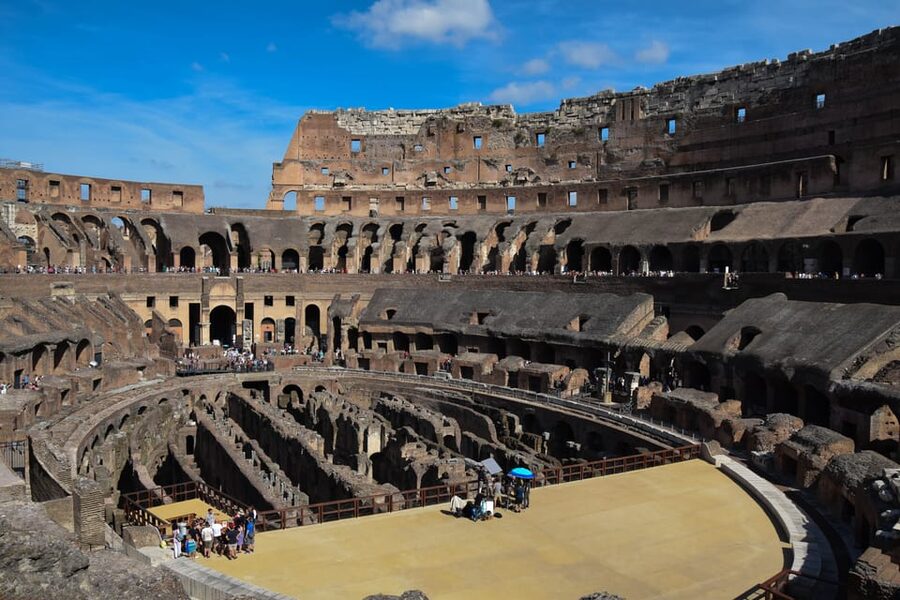 Rome: Colosseum Experience with Audio Guide and Arena Option - Meeting the Crown Tours host at Colosseo Metro
