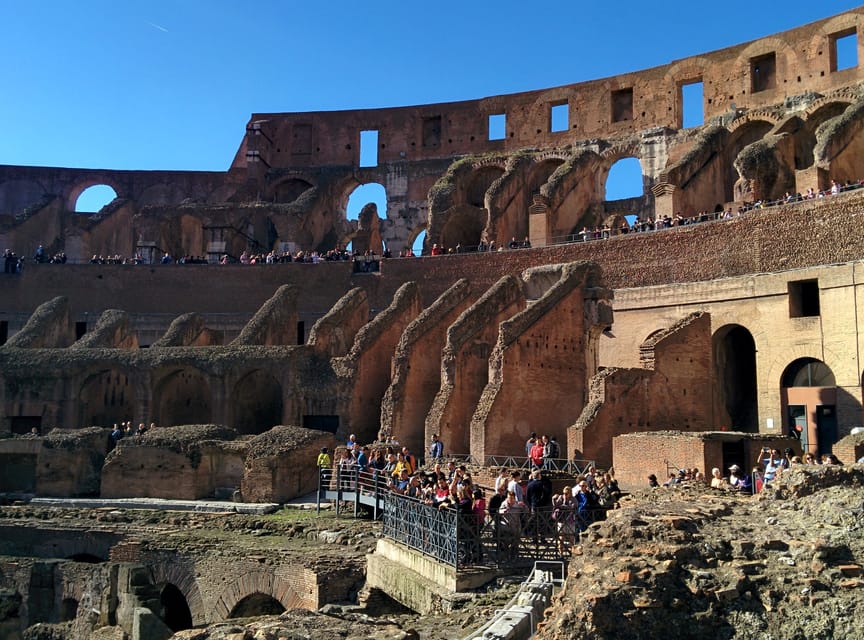 Rome: Colosseum Experience with Audio Guide and Arena Option - Timing a 2.5-hour Colosseum plus Forum plus Hill loop