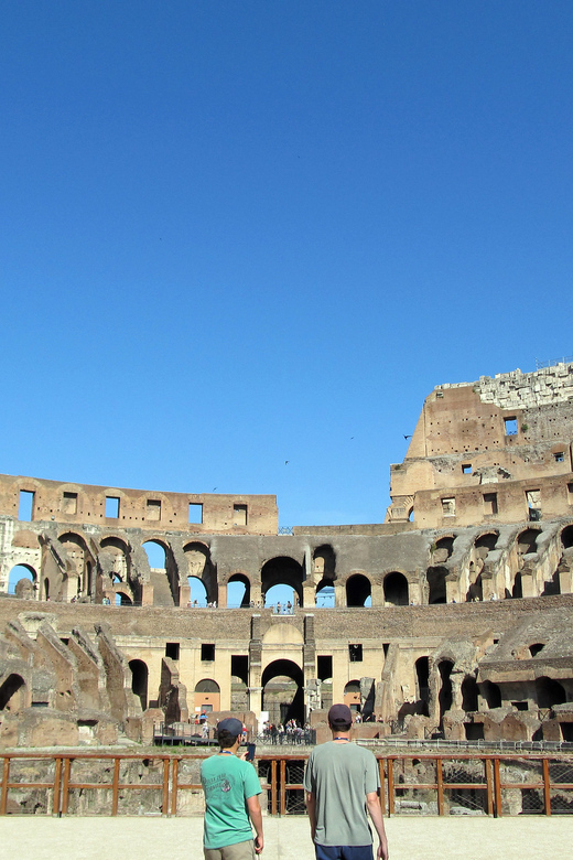 Rome: Colosseum Experience with Audio Guide and Arena Option - Rules that affect your visit day