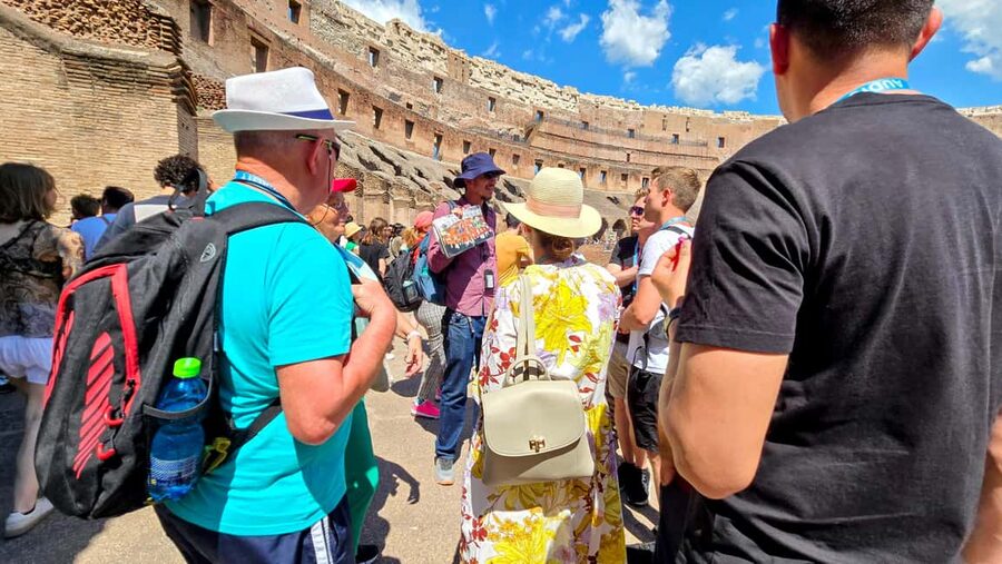 Rome: Colosseum Express Tour and Roman Forum Access - Entering the Colosseum through the group entrance (and what skip-the-line really means)