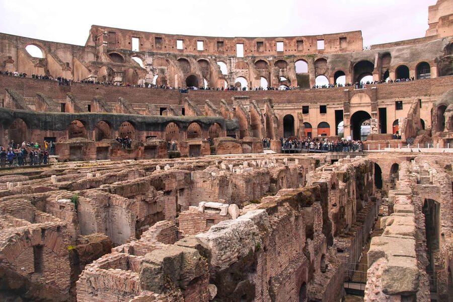 Rome: Colosseum & Forum with Audio Guide App -Optional Arena - Skip-the-Line Entry and the POP Guide QR Code Setup