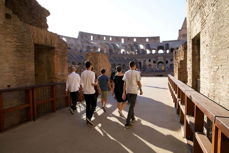Rome: Colosseum Gladiator's Arena and Roman Forum Tour - Colosseum Arena floor, what you’re actually seeing