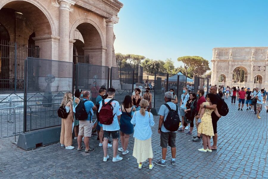 Rome: Colosseum Guided Tour with Entry Tickets - First-floor educational corridor: panels and reconstructive models that make the building click