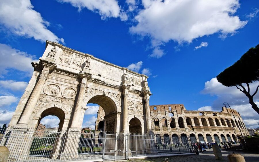 Rome: Colosseum, Roman Forum, and Palatine Hill - Entering the Colosseum, from every angle
