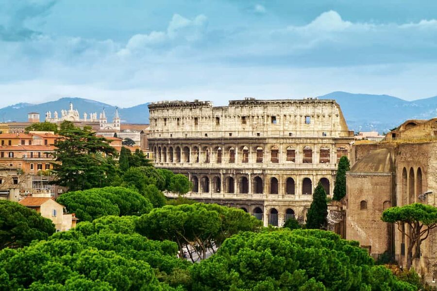 Rome: Colosseum, Roman Forum, Palatine Hill & Hop-on Hop-off - Timing: your scheduled Mamertine entry, then Colosseum about an hour later