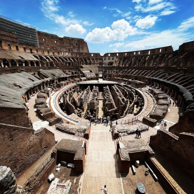 Rome: Colosseum Tour with Underground and Arena Floor Access - The Underground Level (Dungeons), where the show was prepared