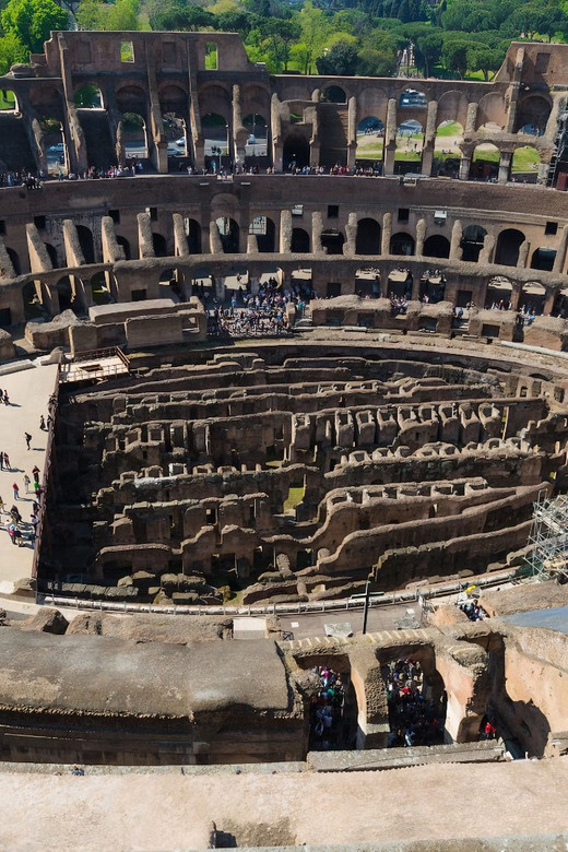 Rome: Colosseum Underground and Arena Floor Tour - Stepping onto the arena floor like you mean it