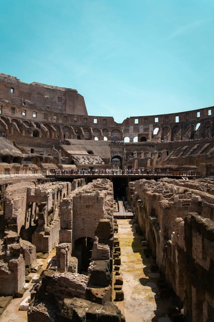 Rome: Colosseum Underground max 6 people - Extra Value: Roman Forum and Palatine Hill Skip-the-Line Entry