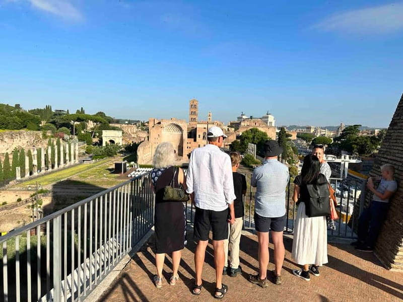 Rome: Colosseum VIP Top Floor 7 Pax Tour - Entering the Colosseum VIP route from Via del Colosseo