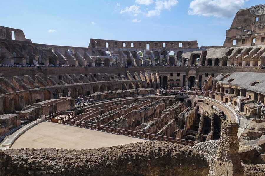 Rome: Colosseum with Access to Arena Floor and Ancient Rome - App Audio Guide, Headphones, and the Wi-Fi Map Reality