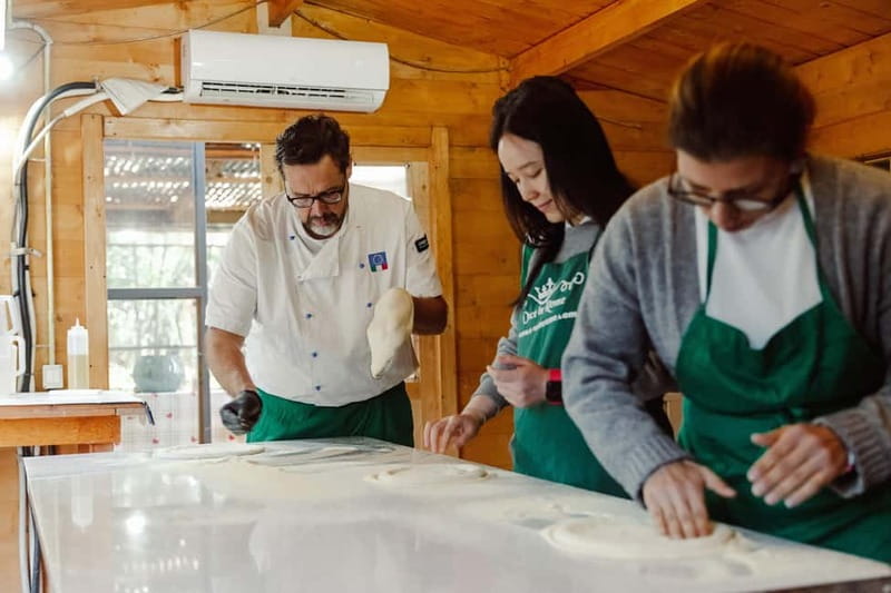 Rome: Combo Pizza and Pasta Cooking Class with Wine - Getting There: Laurentina Metro to the Wood Houses Kitchen