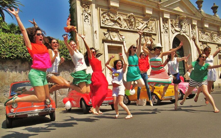 Rome Driving Tour By Vintage Fiat 500 - Where you start, and what getting there feels like