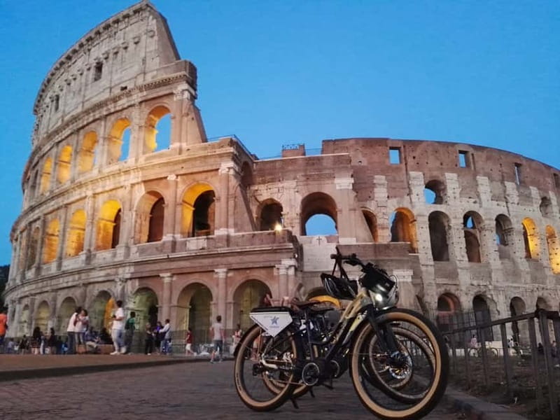 Rome: E-Bike Sunset Tour with Pizza Option - Piazza di Spagna to Castel Sant’Angelo, riding the evening up and out