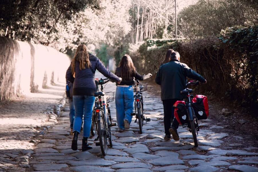 Rome: E-Bike Tour of Appia Antica, Aqueducts, and Caffarella - Biking the Appian Way Stones, With Breaks That Keep the Day Fun