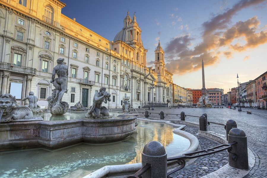 Rome E-Bike Tour – Small Group, Safe Route & Local Guide - Getting Set Up Near Piazza Navona and the Pantheon
