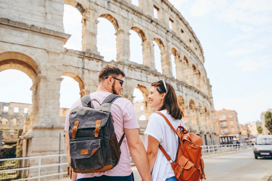 Rome E-Tuk Private Tours - Castel Sant’Angelo, Vatican City, and Janiculum Hill views