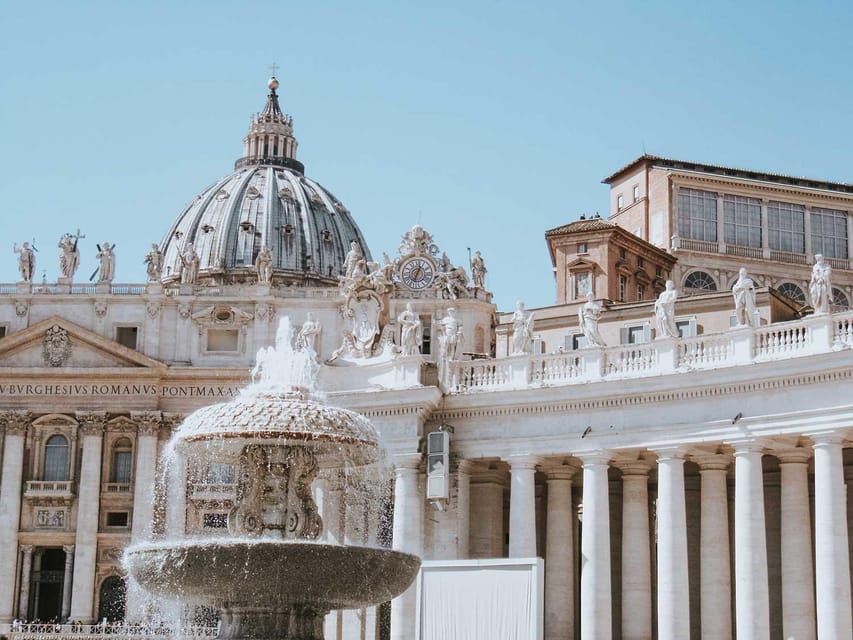 Rome: Early Vatican Museums & Sistine Chapel Tour - The first stop in the Vatican: Cortile del Belvedere sets your expectations