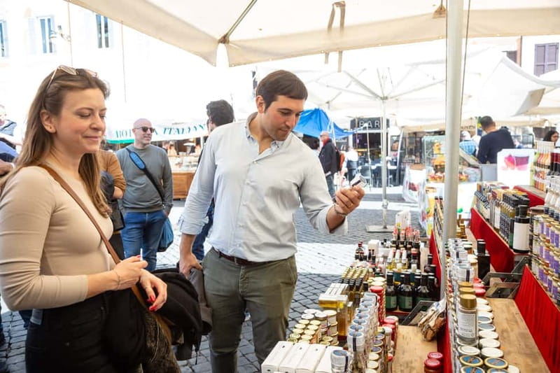 Rome: Eat Like a Roman Ghetto & Campo de' Fiori Food Tour - Following the route: what you see and why it matters