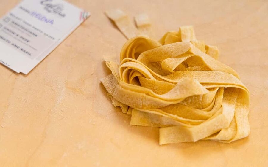 Rome: Enjoy Spritz and Pasta Making in Piazza Navona - The full meal: wine, tiramisu, and finishing with limoncello or coffee