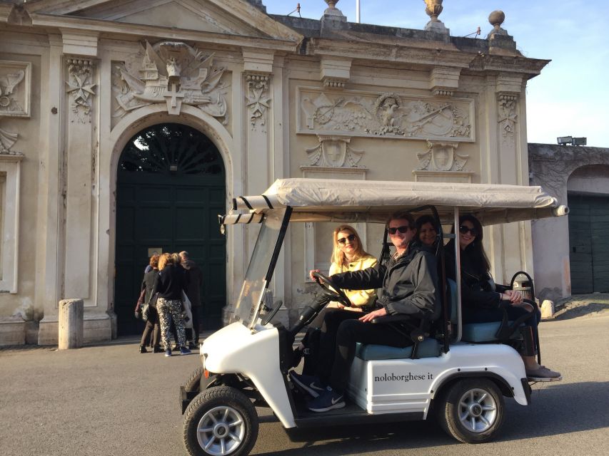Rome: Evening Golf Cart Tour with Aperitivo - Vatican Area After Dark, Castel SantAngelo, and Janiculum Views