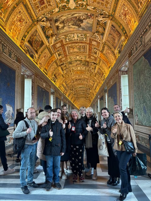 Rome: Excursion to the Vatican Museums - Courtyard of the Pigna, where the museum vibe turns from maze to moment