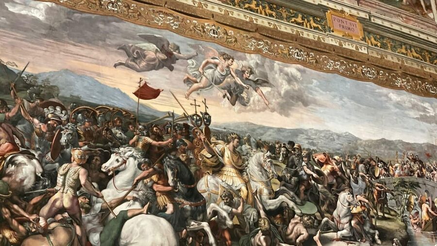 Rome: Excursion to the Vatican Museums - Gallery of Maps and the Raphael Rooms: imagination with a compass