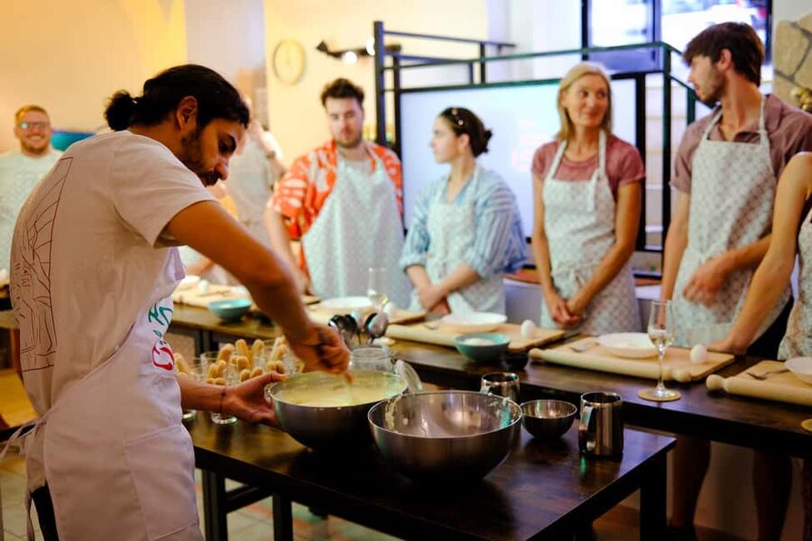 Rome: Family-Friendly Pasta and Tiramisu Cooking Class - The real kitchen feel: why the small group matters