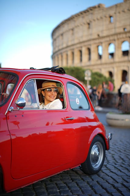 Rome Fiat 500 Tour with Professional Photoshoot - Why a Rome Fiat 500 tour makes sense