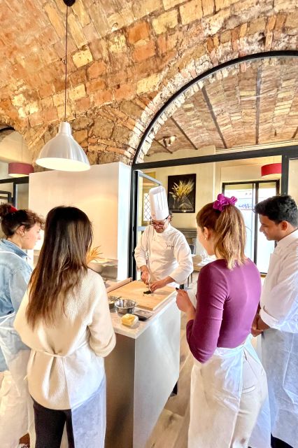 Rome: Five Shapes of Pasta Cooking Class in Ancient Tavern - The meal portion: prosecco, cheese, wine, and what you eat