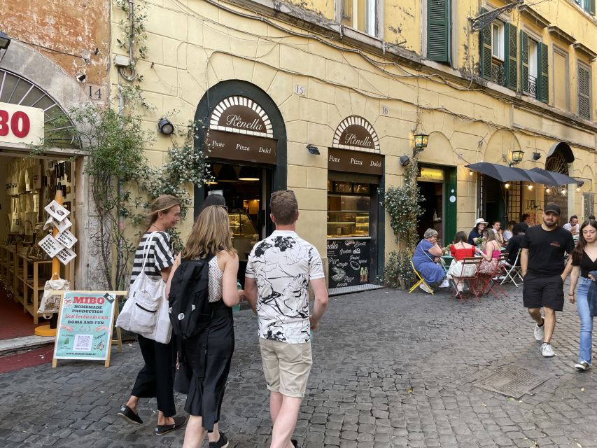 Rome: Food and Wine Tour, Trastevere and Jewish Ghetto - Trastevere street bites: pizza by the slice, supplì, and local wine pours