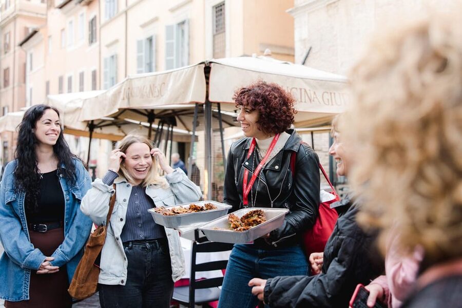 Rome: Food Tour of the Historic Center with Rooftop Spritz - Jewish Quarter classics: fried artichokes and bakery sweetness