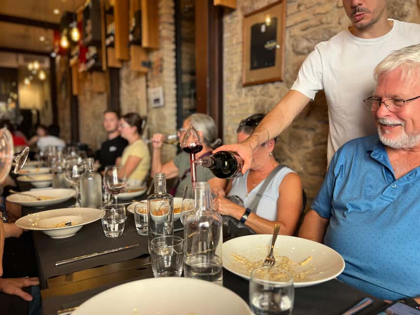 Rome: Food Tour with Unlimited Food and Barolo Wine - The “secret” street food stop: quick bites and another wine round
