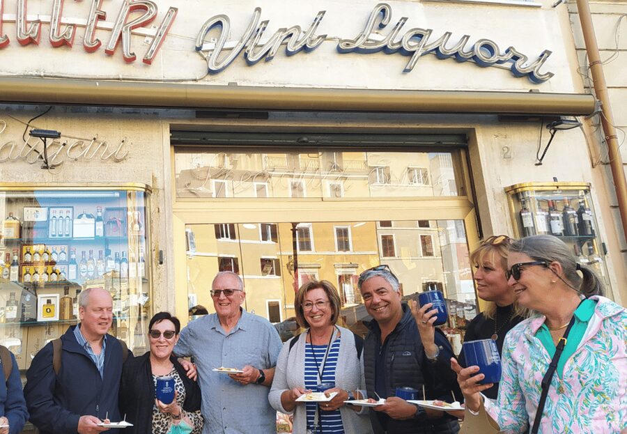 Rome: Food & Wine Tour of Campo de Fiori, Ghetto, Trastevere - Jewish Ghetto groceries and tastings: more than food