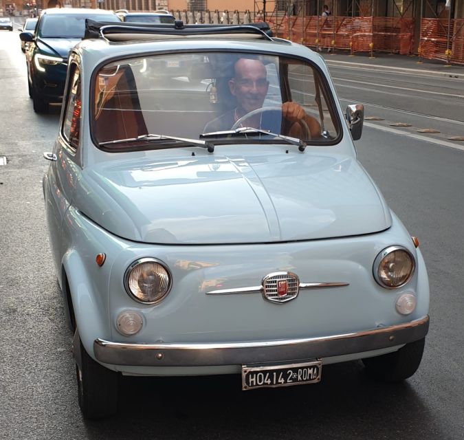 Rome: Full-Day Classic Fiat 500 Rental - Where You Pick Up the Car, and How Fast You Get Rolling