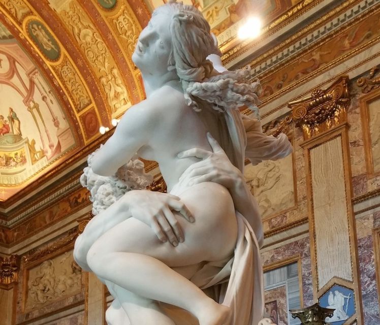 Rome: Galleria Borghese Museum Entry Ticket and Guided Tour - The Salone and its ceiling fresco: art you feel from the doorway