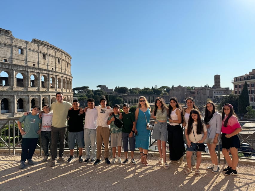 Rome: Golf Cart Big group Tour - Getting set up at Molino bakery bar & cucina, then rolling through Rome