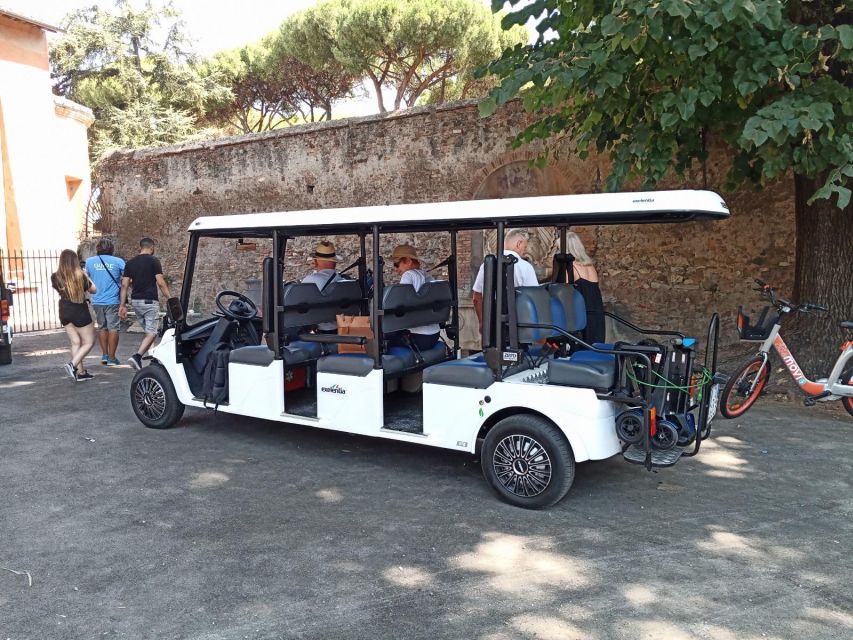 Rome: Golf Cart City Tour with Hotel Pickup & Gelato - Villa Borghese, Pincio Terrace, Piazza del Popolo, and the Augustus Monument