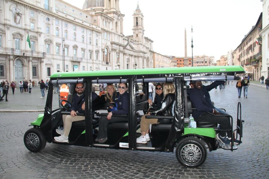 Rome: Golf Cart Tour with Artisanal Gelato Tasting - Where You Meet on Via del Fagutale 2 (And How the Ride Starts)