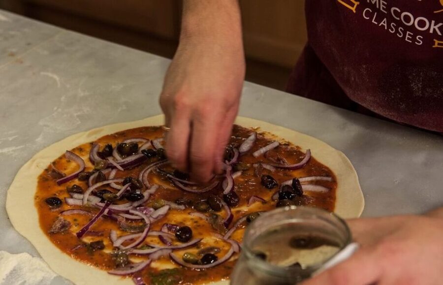 Rome: Gourmet Pizza Cooking Class (SHARED) - A Roman Kitchen Session With Dough From Scratch