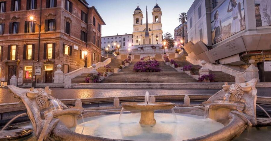 Rome: Guided City Center Evening Sightseeing Walking Tour - Piazza del Popolo, Santa Maria del Popolo, and the setup for a great night