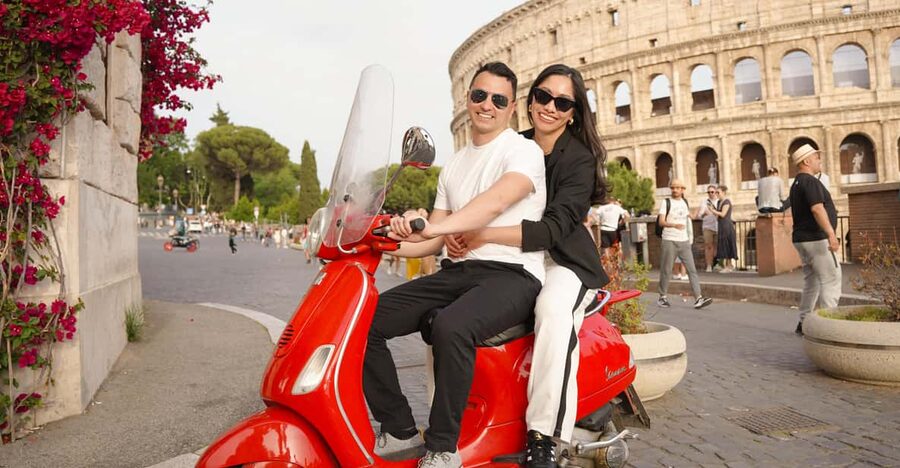 Rome: Guided City Food Tour by Vespa and Tastings - How the Vespa Passenger Ride Works in Real Rome Traffic
